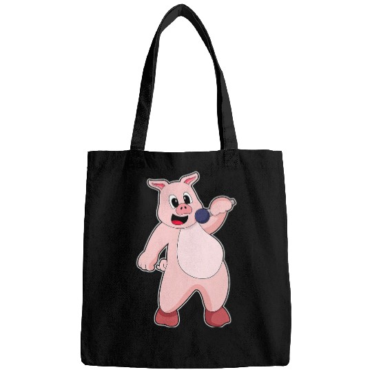 Pig Pet Singer Microphone Music Bags