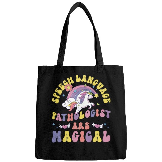 Unicorn Pet Speech Therapist Therapy Assistant SLP Unicorn Speech Bags
