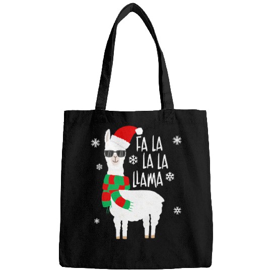 Llama Pet Fa la la Llama Funny Falala Llama Christmas Bags