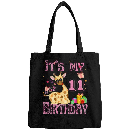 Giraffe Pet its my birthday Giraffes Years Old Girls Bags