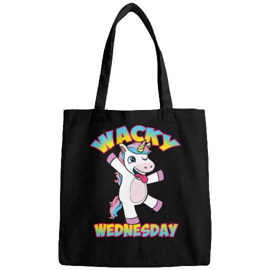 Unicorn Pet Funny Unicorn Wednesdays Wacky Wednesday Bags