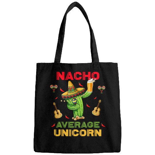 Unicorn Pet Nacho Average Unicorn Funny Cinco De Mayo Mexican Party 2 Bags