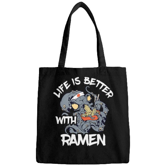 Octopus Pet Ramen Octopus Kraken Sea Monster Japanese Noodles Cthulhu Bags