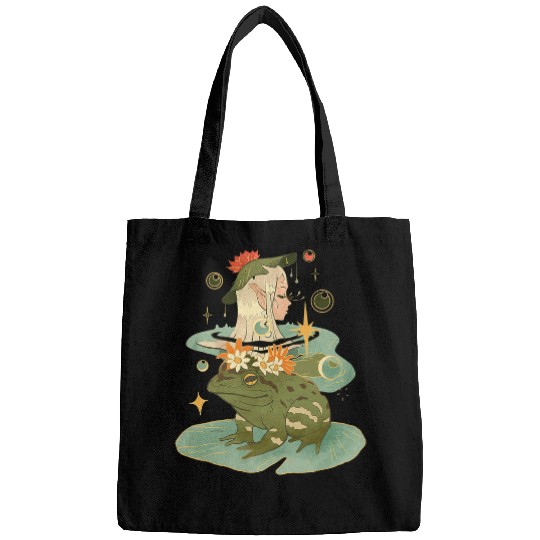 Frog Pet Fairycore Goblincore Gothic Fairy Grunge Fairytale Bags