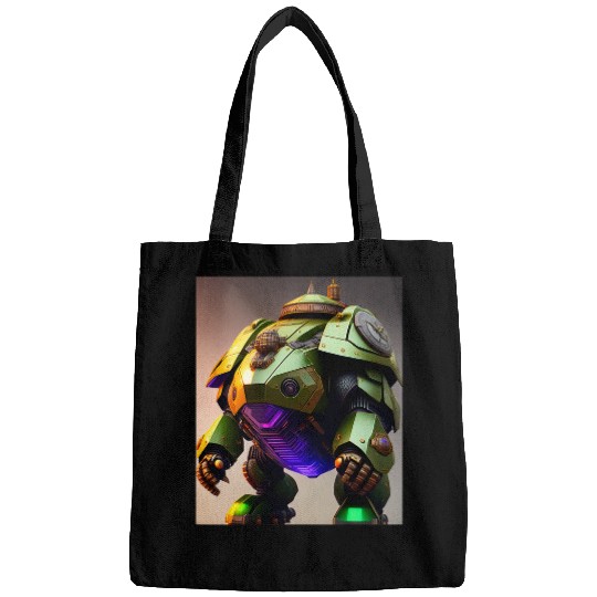 Turtle Pet Armored Turtle Behemoth Gigantic Robot Futuristic Robot Art Bags