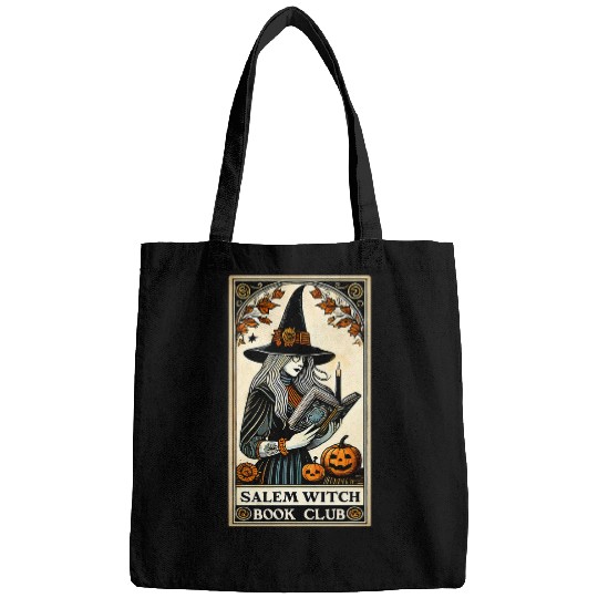 Book Fun Salem Witch Book Club Bags