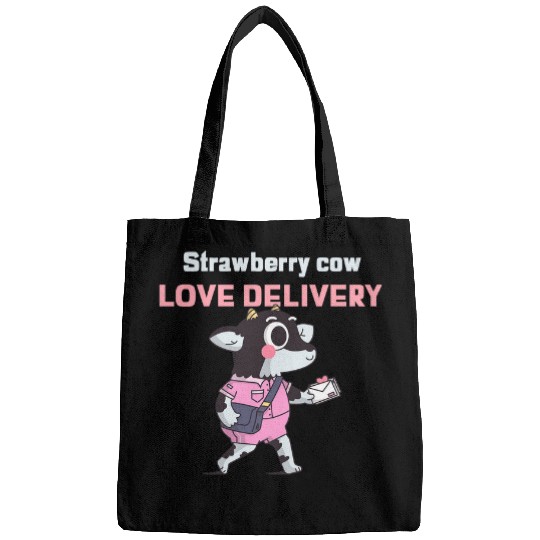Cow Pet strawberry cow love Classic Bags