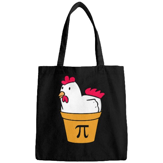 Chicken Pet Funny Math Chicken Pot Pi Chicken Pot Pie Bags