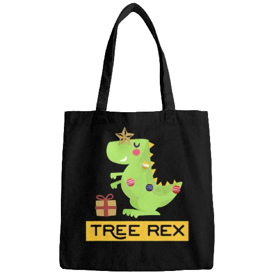 Dinosaur Pet Tree rexs Funny Christmas TRex Tyrannosaurus rexs Dinosaur1 Bags