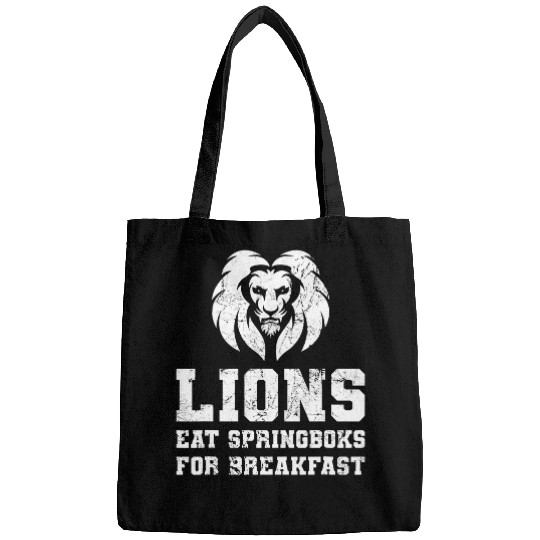 Sport Rugby Lions Eat Springboks British Rugby Fan Bags