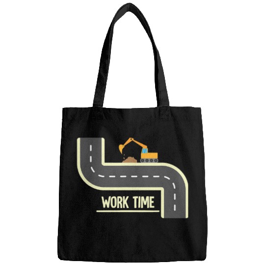 Excavator Fun Construction Work Heavy Equipment Excavator Operator Bags