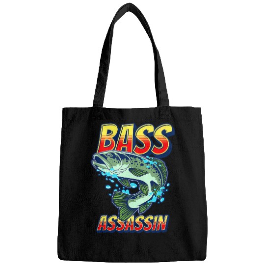 Fishing Fun Bass Assassin Funny Fisherman Bass Fish Jumping9 Bags