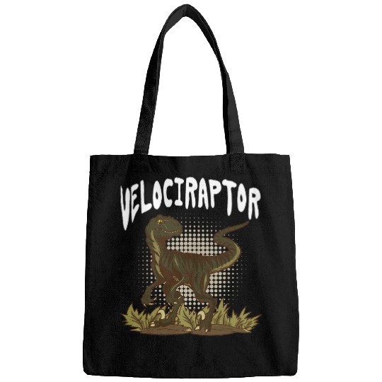 Dinosaur Pet Velociraptor Raptor Dino Lover Dinosaur Identification Bags