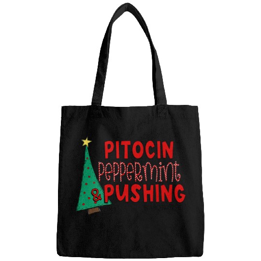 nurses Job Pitocin Peppermint and Pushing Christmas LD nurses Bags