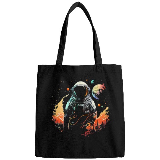 Astronaut Job On An Exoplanet Outside Of The Solar System Bags