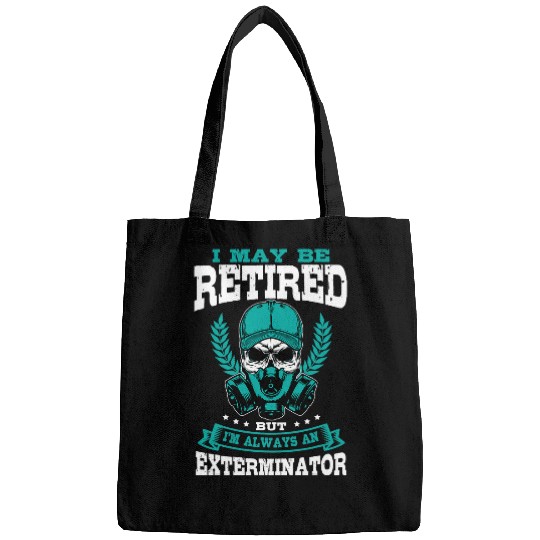Exterminator Retired Pest Control Eradicator Terminator Bags