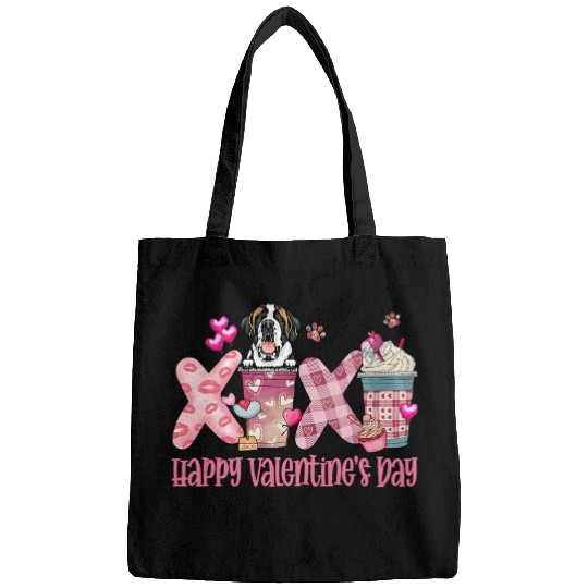 Saint Bernard Pet XOXO Happy Valentines Day Coffee Bags