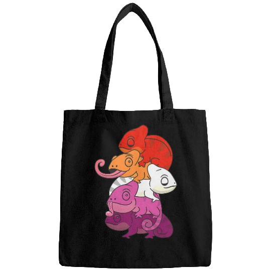 Chameleon Pet Lesbian Flag Gender Pride Lgbtq Bags