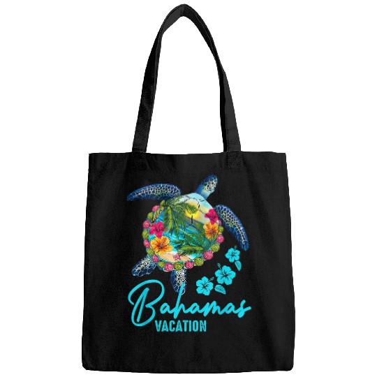 Turtle Pet Bahamas Sea Turtle Caribe Family Vacation Group Bags