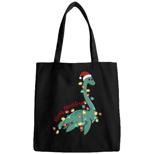 Dinosaur Pet Santa Dinosaur Christmas Klaus Merry xmass Team Santa Bags