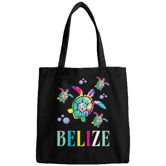 Turtle Pet Belize TieDye Sea Turtle Souvenir Bags