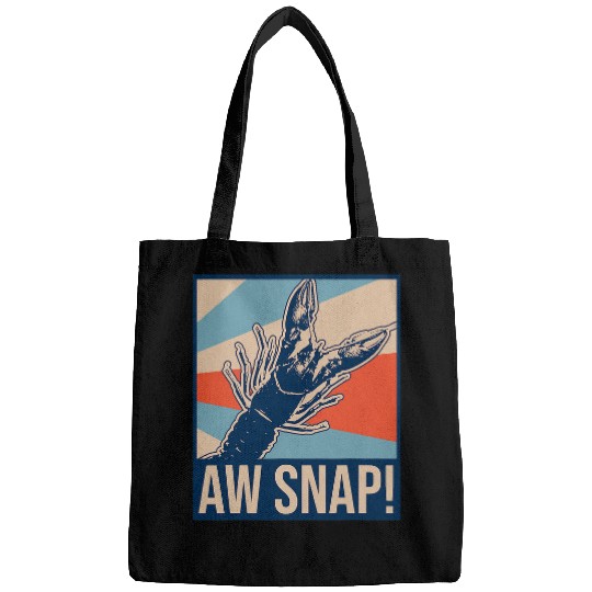 Fishing Fun Crawfishs Lobster Crawfish Crustacean Spearfishing Fish Seafood Fans Bags