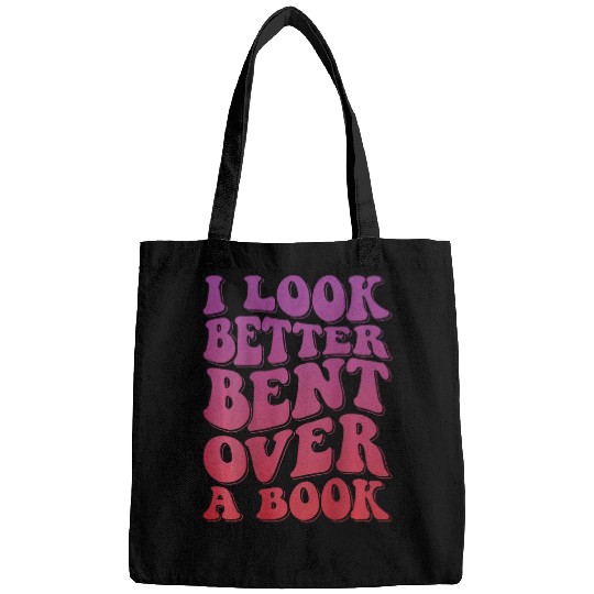 Book Fun I Look Better Bent Over A Book 8 Bags