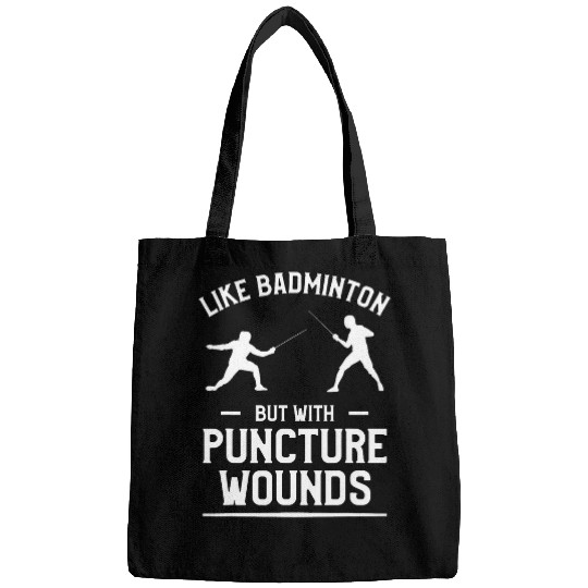 Sport Badminton Like Badminton But With Puncture Wounds Fencing Fencer Bags