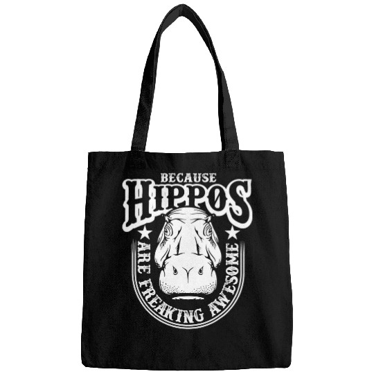 Hippo Pet Hippos Are Awesome Animal Lovers Bags