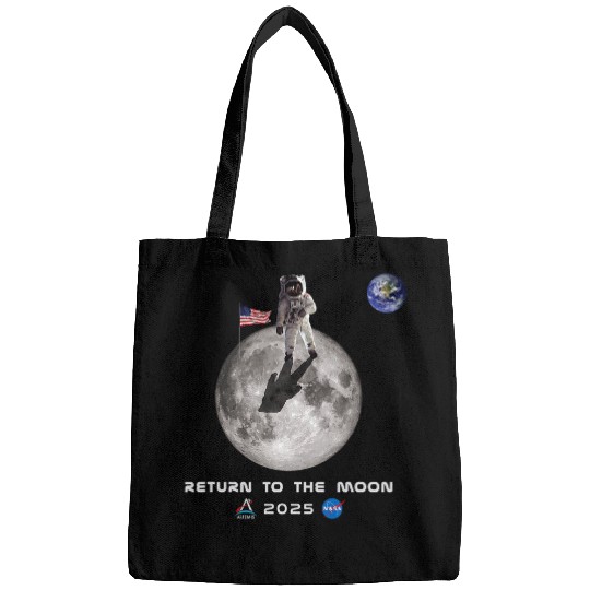 Astronaut Job NASA Artemis Mission Astronaut Moon 0049 Bags