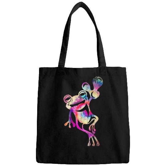 Frog Pet Colorful Toad Tie Dye Frog Bags