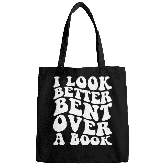 Book Fun I Look Better Bent Over A Book 06 Bags