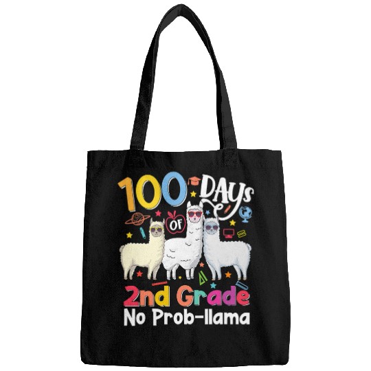 Llama Pet 100 days of 2nd grade No Probllama Llama 100 Days of School 55 Bags