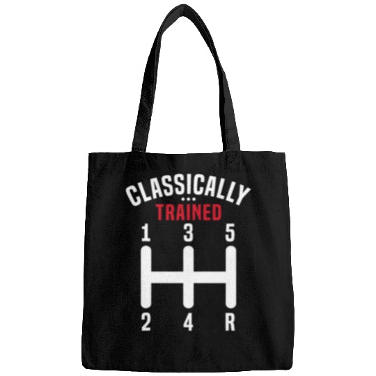 Classically Trained Stick Driver Manual Transmission Car Bags