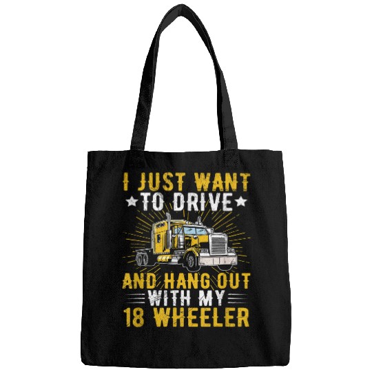 Truck Fun Trucking 18 Wheeler Quote for an 18 Wheeler Truck Driver Bags