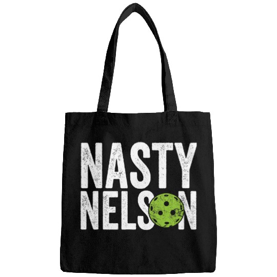 Sport Pickleball Mens Funny Pickleball Team Clothing Nasty Nelson Men Bags