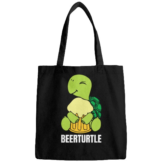 Turtle Pet Beerturtle Turtle with beer Bags