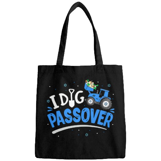 Tractor Fun driving I Dig Passover Pesach Matzah Tractor Jewish Toddlers Boys 1 Bags