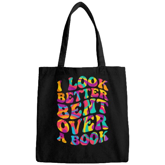 Book Fun I Look Better Bent Over A Book Funny Book Lovers 3 Bags