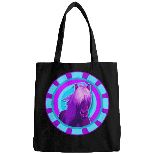 Horse Pet Cute Pony Trashy Girly Kitsch Animal Lovers Kawaii Art Horse Bags