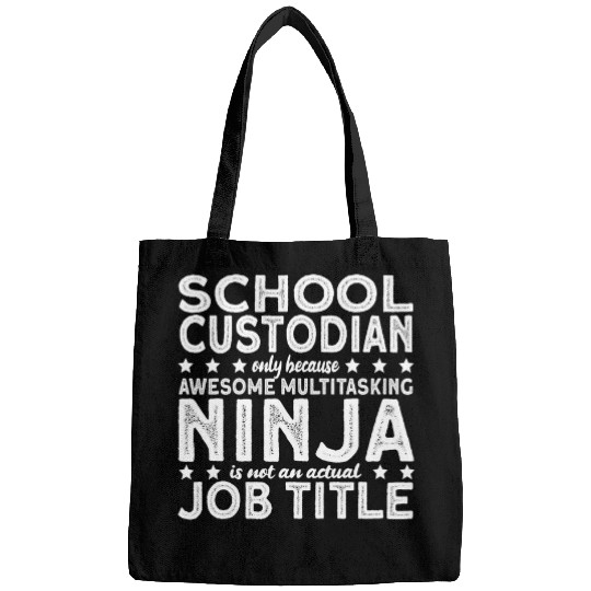 School Custodian Ninja Janitor 21 Bags