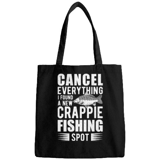 Fishing Fun Crappie Fishing Net Rod and Reel Combo Crappie Bags