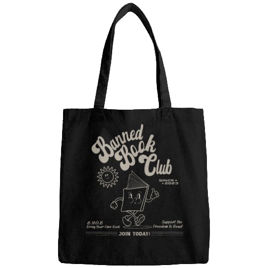 Book Fun Banned Book Club Read Banned Books Lovers Bags