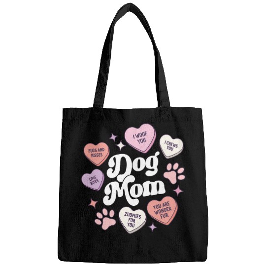 Veterinarian Job Dog Mom Valentines Day Candy Hearts Galentines Bags