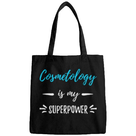 Cosmetology My Superpower Esthetician Gift Idea Bags