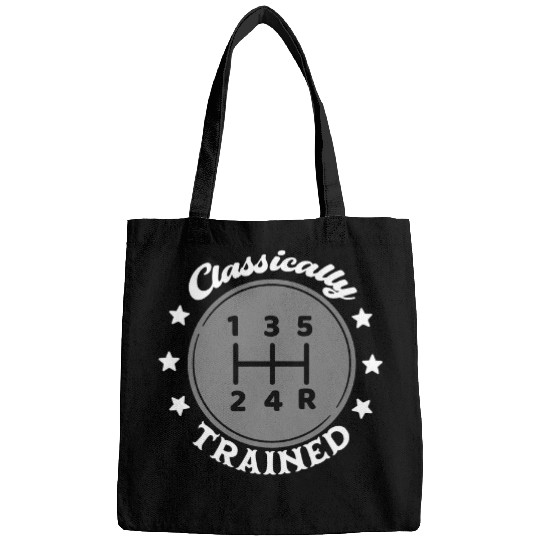 Classically Trained Driver Three Pedals vintages Manual Shift Bags
