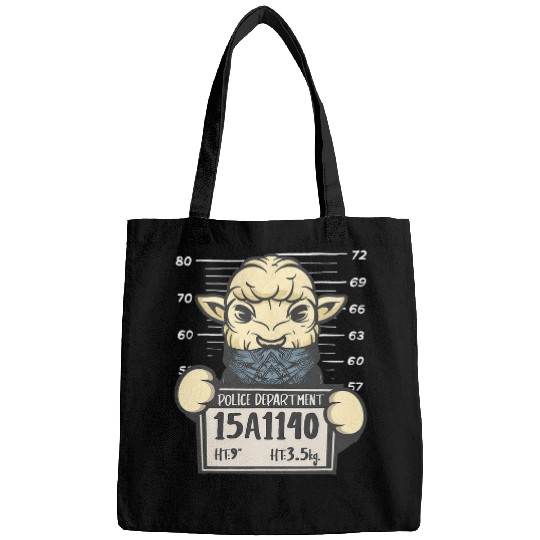 Sheep Pet Mugshot Lamb Livestock Farming Farmer Bags
