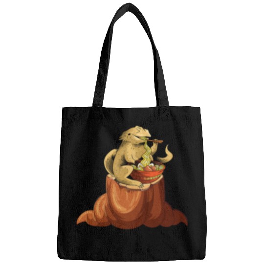 Komodo Pet Cute Lizard Eating Ramen Bags