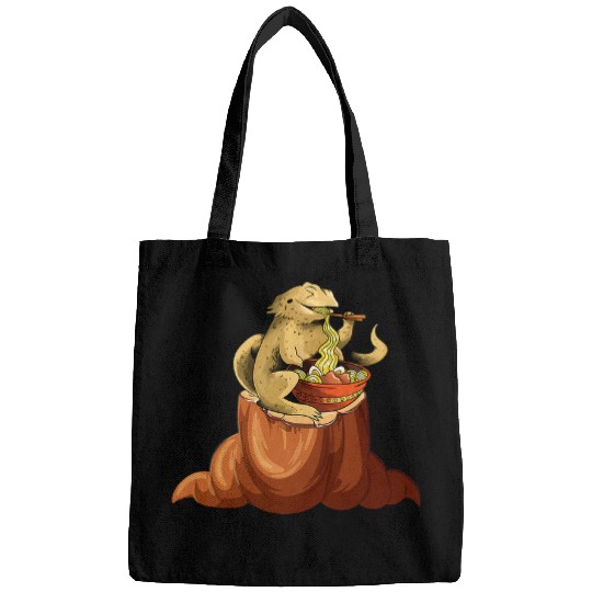 Komodo Pet Cute Lizard Eating Ramen Bags