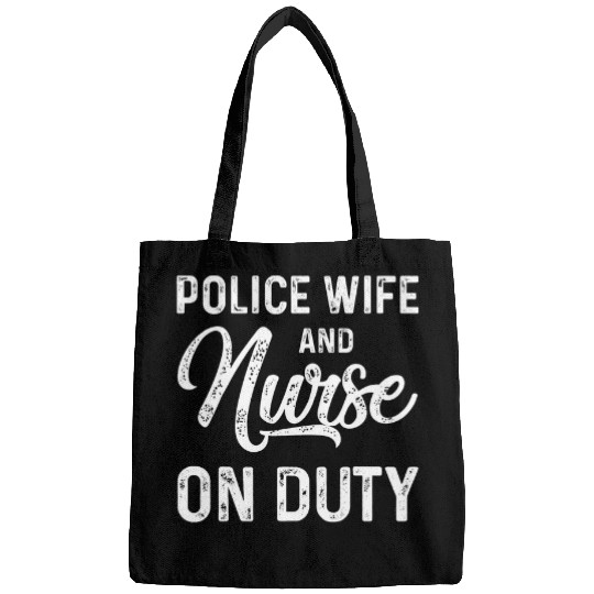 nurses Job Police Wife nurses Life RN Mom 2 Bags